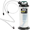 OEMTOOLS 24389 Manual Fluid Extractor – 5.3L Oil Extractor Pump for Engine Oil, Transmission Fluid, Coolant, and More | Heavy-Duty Automotive Vacuum Pump Tool