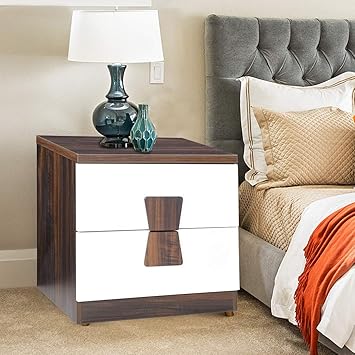 Royaloak Weston Side Table In High Gloss Finish Amazon In Home Kitchen