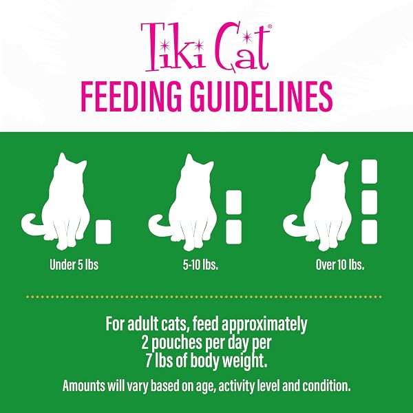 TIKI CAT LUAU VELVET MOUSSE, TUNA & MACKEREL IN BROTH, COMPLETE NUTRITION FOR BALANCED DIET, WET CAT FOOD FOR ALL LIFE STAGES, 2.8 OZ. POUCH (12 COUNT)