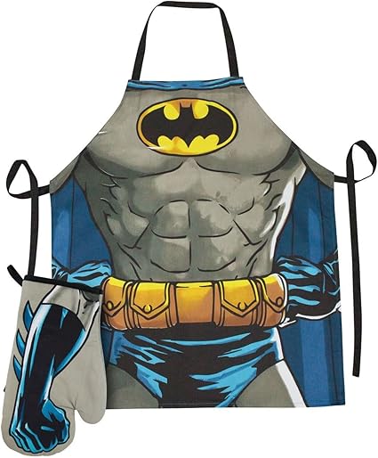 Dc Comics Batman Apron And Oven Glove Set Amazon Co Uk Kitchen Home Dc Comics Batman Apron And Oven Glove Set Amazon Co Uk Kitchen Home