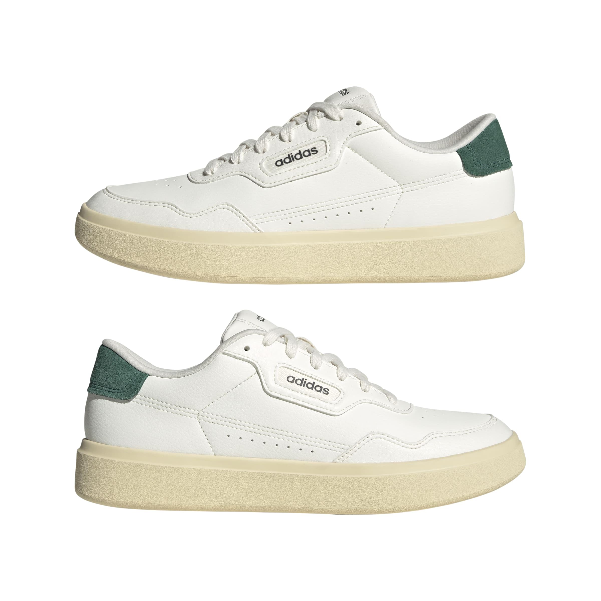 adidas Herren Park ST 2.0 Shoes, Core White/Grey Five/Collegiate Green, 37 1/3 EU 6