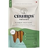 Crumps' Naturals, Plaque Busters 7" - Bacon - 30pk - Dog Treat