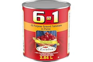 Escalon 6-in-1 All Purpose Ground Tomatoes, 2.84 L Can