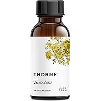 Thorne Research - Vitamin D/K2 Liquid (Metered Dispenser) - Dietary Supplement with Vitamins D3 and K2 to Support…