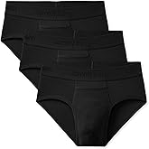 Tommy John Men's Second Skin Briefs, Lightweight No Ride-Up Comfortable, Breathable, Soft Moisture Wicking Tagless Briefs