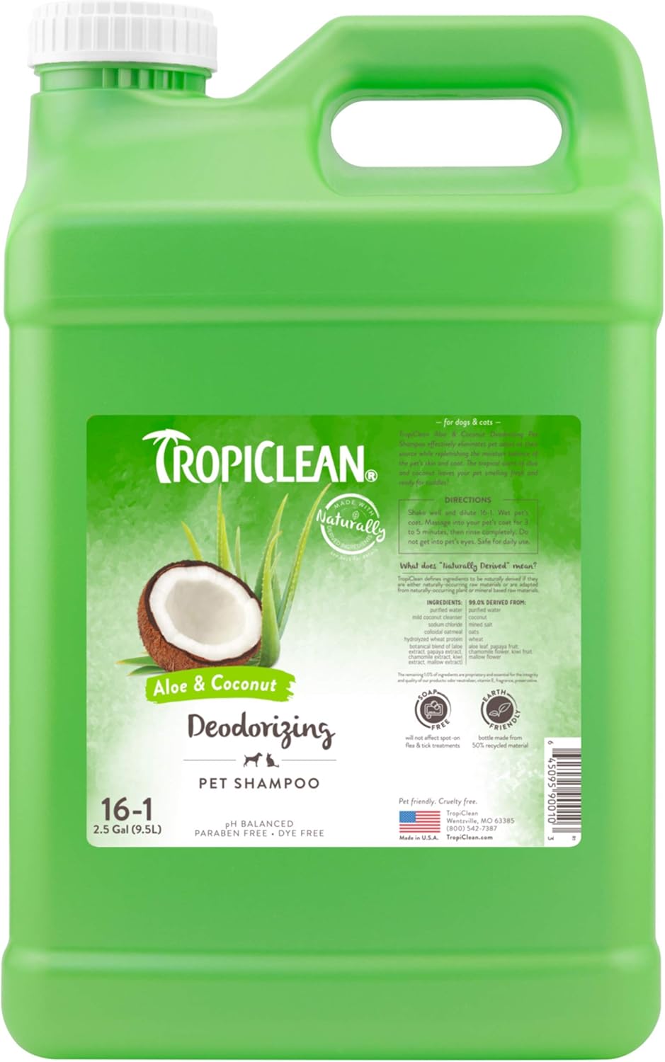 tropiclean pet shampoo