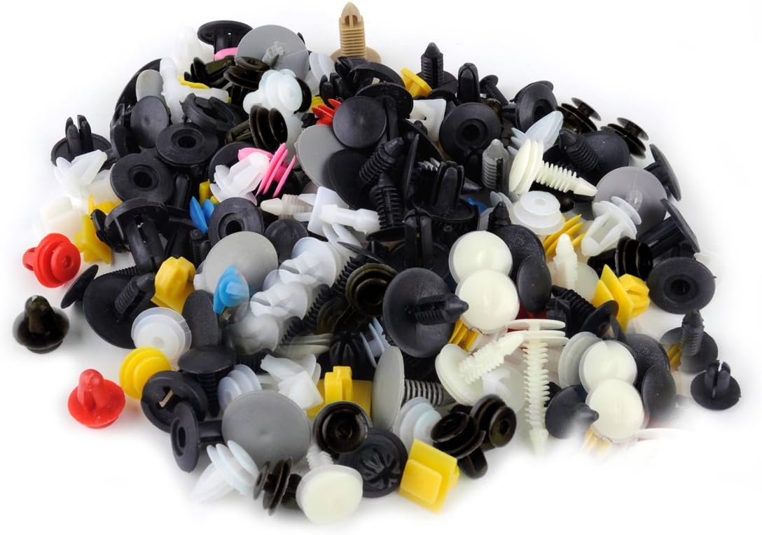 Beler 500stk Fahrzeug Auto Ta Rverkleidung StoaÃ¿da Mpfer Kotfla Gel Retainer Befestigung Clip Nieten Pin Sortiment Kit Amazon De Auto