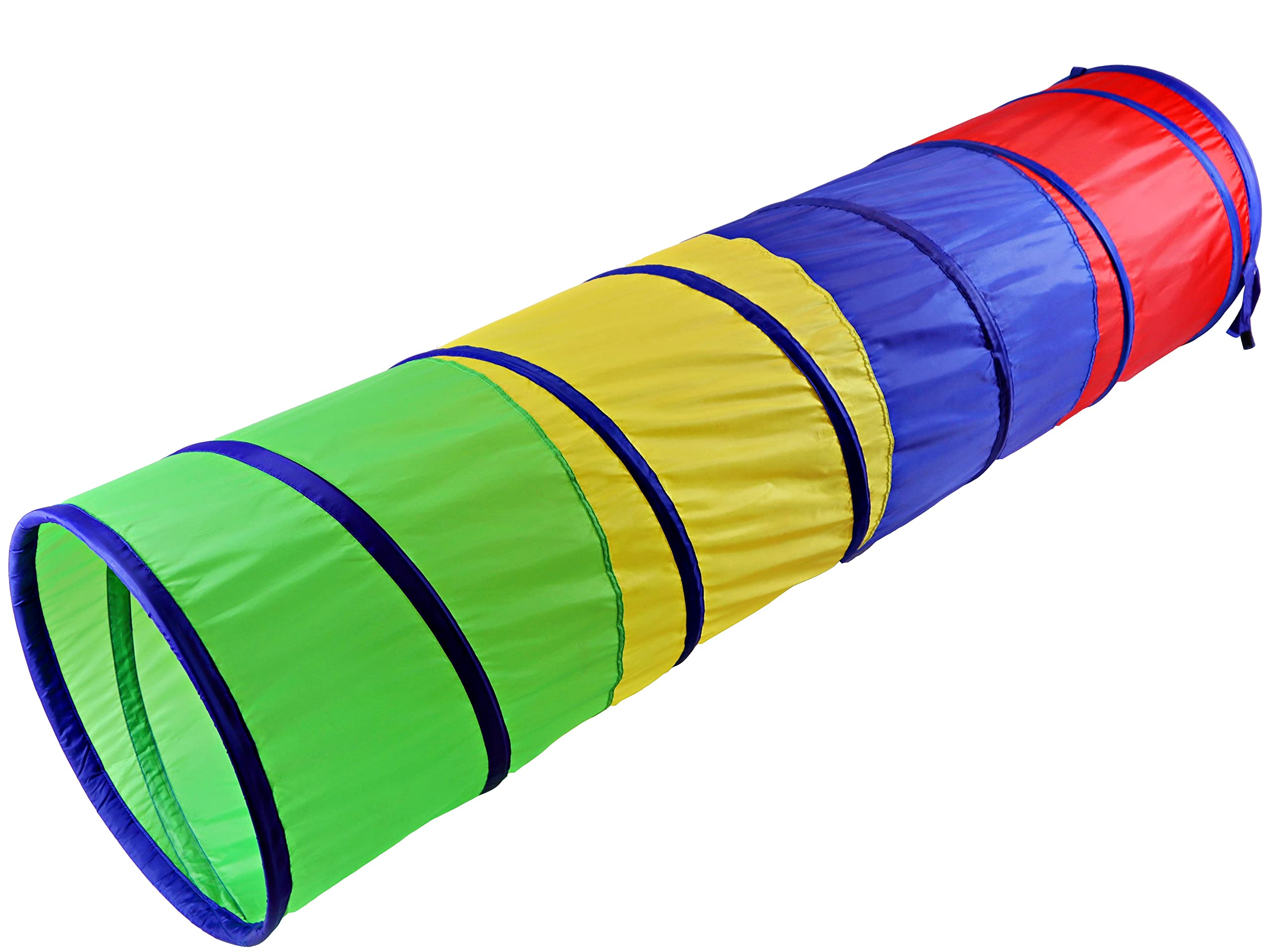 NARMAY® Play Tunnel Easy Key Pop Up Tunnel for Kids Indoor/Outdoor Crawl - 19 Dia. x 72 inch
