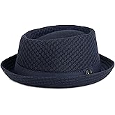 The Hat Depot Unisex Light Weight Classic Soft Cool Mesh Pork Pie hat