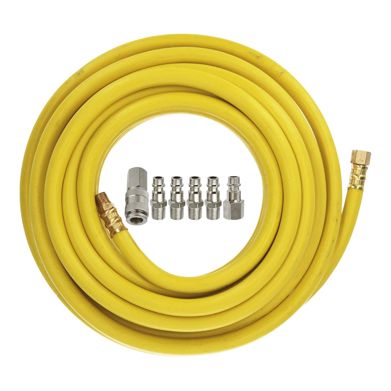 Airline Air Hose 8mm 10m 50ft Compressor & Euro Quick Release Fittings