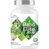 Mara Labs BrocElite Plus | Stabilized Broccoli Sulforaphane Supplement | Glyphosate Residue Free Certified – Third-Party Tested | 30 Vegan Capsules