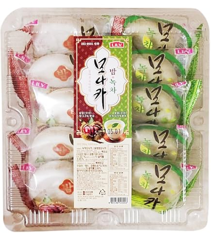 Amazon.com: Korean Traditional Monaka Assortment Gift Box, Green