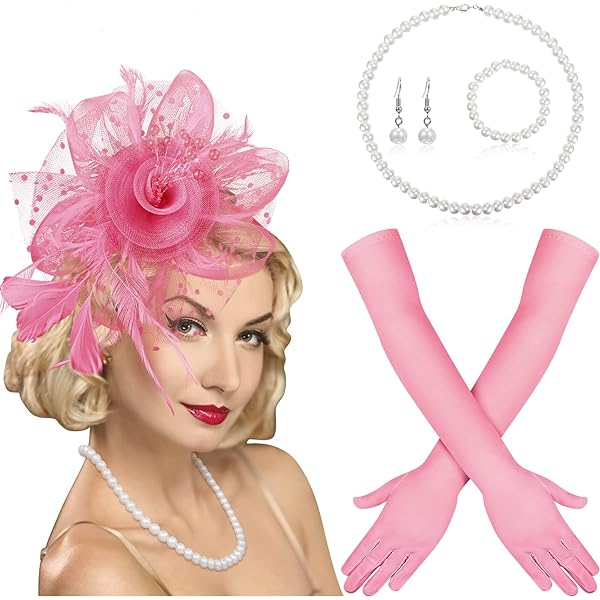 Kentucky of Derby Fascinator for Women 1920s Flappers  display picture 3