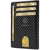 Slim Wallet for Men, RFID Blocking Minimalist Credit Card Holder – Thin Men's Wallets for Back & Front Pocket with Gift Box
