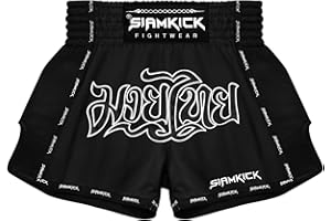 SIAMKICK Elite Muay Thai Shorts for Men Women Boxing Kickboxing High Grade MMA Fight Clothing Training Workout Trunks