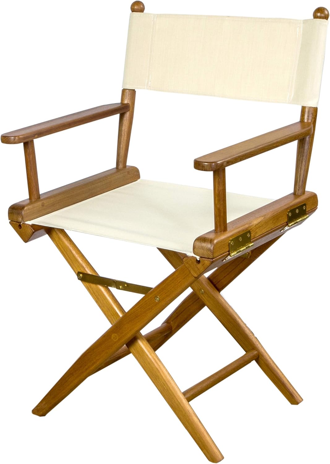 Whitecap 60044 Teak Director's Chair - Natural Seat Cover: Sports & Outdoors