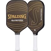 Spalding - Legacy Pro Pickleball Paddle, Elongated Carbon Fiber Face, High-Performance Lightweight Paddle for Power and Control, Durable Comfort Grip, Professional Pickleball Racket