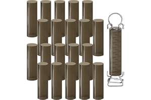 YUNVI 20Pcs Pool Cover Spring Sleeves, Winter Pool Cover Spring Covers Pool Safety Cover Springs, Vinyl Protective Sleeves for In-Ground Swimming Pool