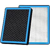 CF12150 Cabin Air Filter With Activated Carbon For 2015-2024 Ford F150 F250 F350 F450 F550 Super Duty Expedition, For 2015 2016 2017 2018 2019 2020 2021 2022 2023 2024 F-150 F-250 Lincoln Navigator