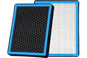 RICHWEI CF12150 Cabin Air Filter With Activated Carbon For 2015-2021 Ford F150 F250 F350 F450 F550 Super Duty Expedition, For 2015 2016 2017 2018 2019 2020 2021 F-150 F-250 F-350 F-450 F-550 Lincoln Navigator