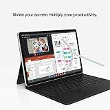 Samsung Galaxy Tab S9 FE+ Tablet S Pen 128GB Silver 3 Year Extended Warranty UK view 6