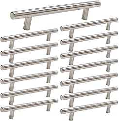 homdiy 15 Pack Brushed Nickel Cabinet Pulls 3 Inch