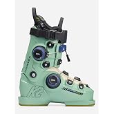 K2 Cortex 125 Zonal BOA Women's Ski Boots | GripWalk, 97mm Last, Low Volume, Extra Stiff Flex, Heat Moldable Liner