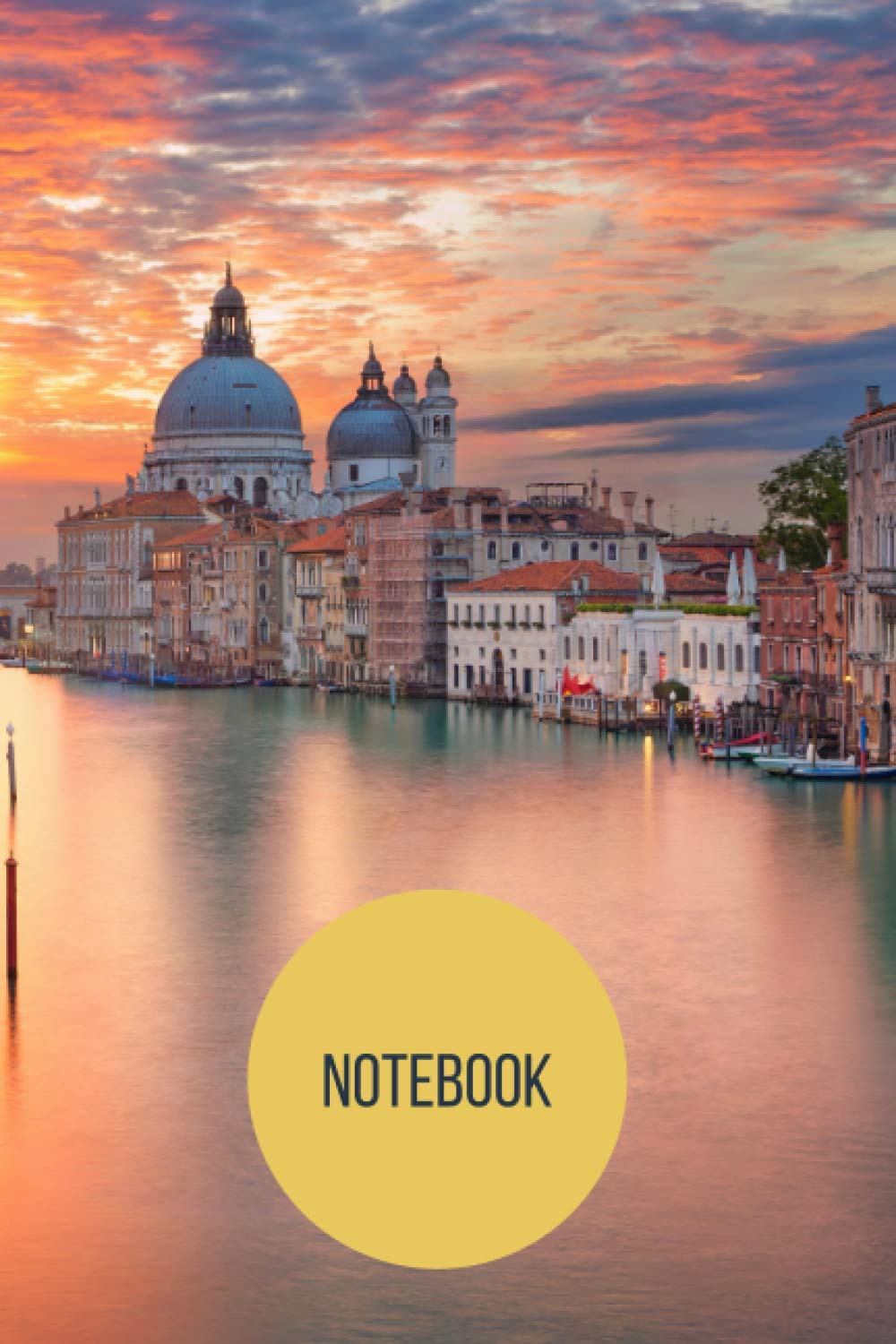 Venice Notebook: blank lined composition journal | Venice notebook | 100 pages