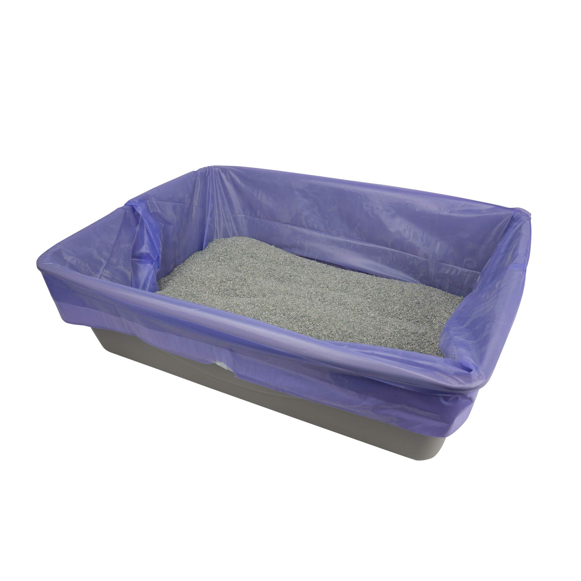 Fresh Step Drawstring Large Litter Box Liners, Heavy Duty Liners for