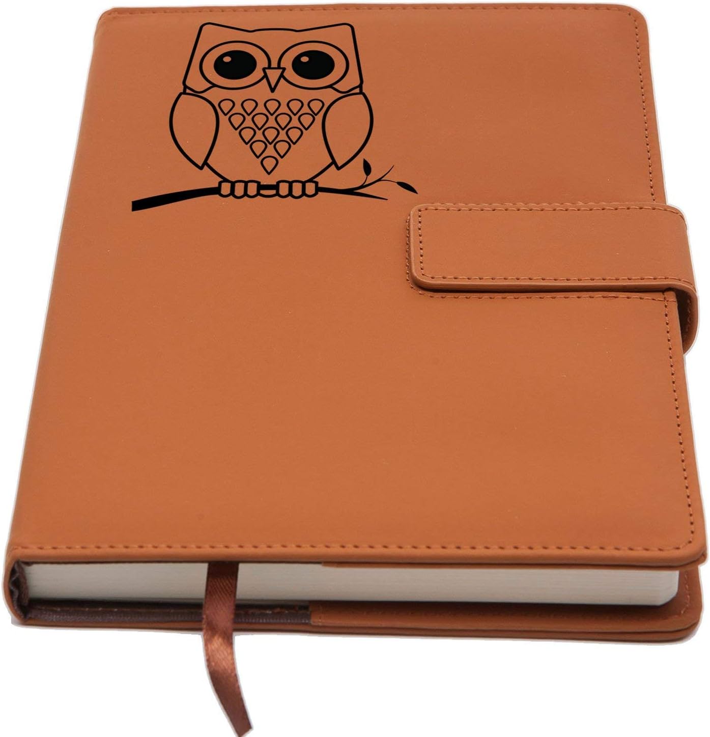 The Owl Journal Strong Clasp, Refillable Writing Journal