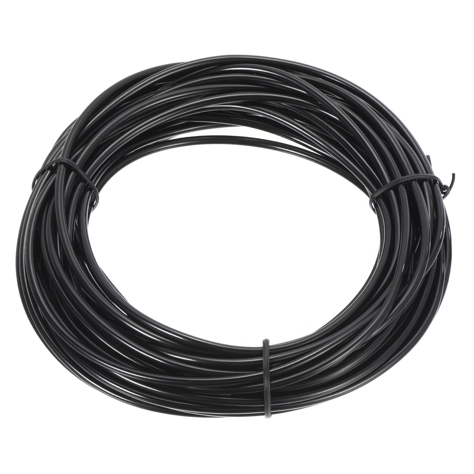 Rebower Pneumatic Tubing Pipe,3.2mm x 2mm Black PU Polyurethane Tube,32.8FT 10M,PU Air Line Tubing Hose Tubes for Air Compressor,Fluid Transfer,Air Brake