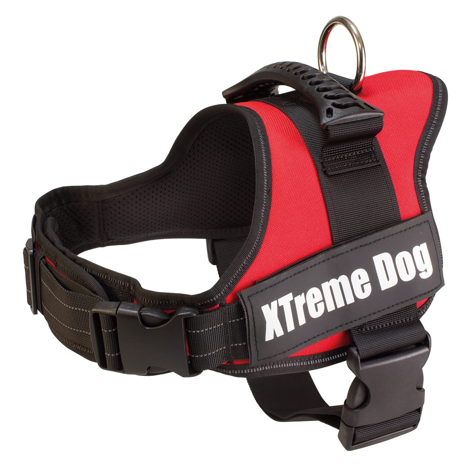 Arquivet Xtreme Dog Harness Red - Size XS/44-57cm - Adjustable, ergonomic and resistant - Includes Grip on the Top for a walk — image 1