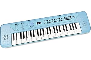 RockJam 49 Key USB Keyboard Piano with Lessons & Keynote Stickers