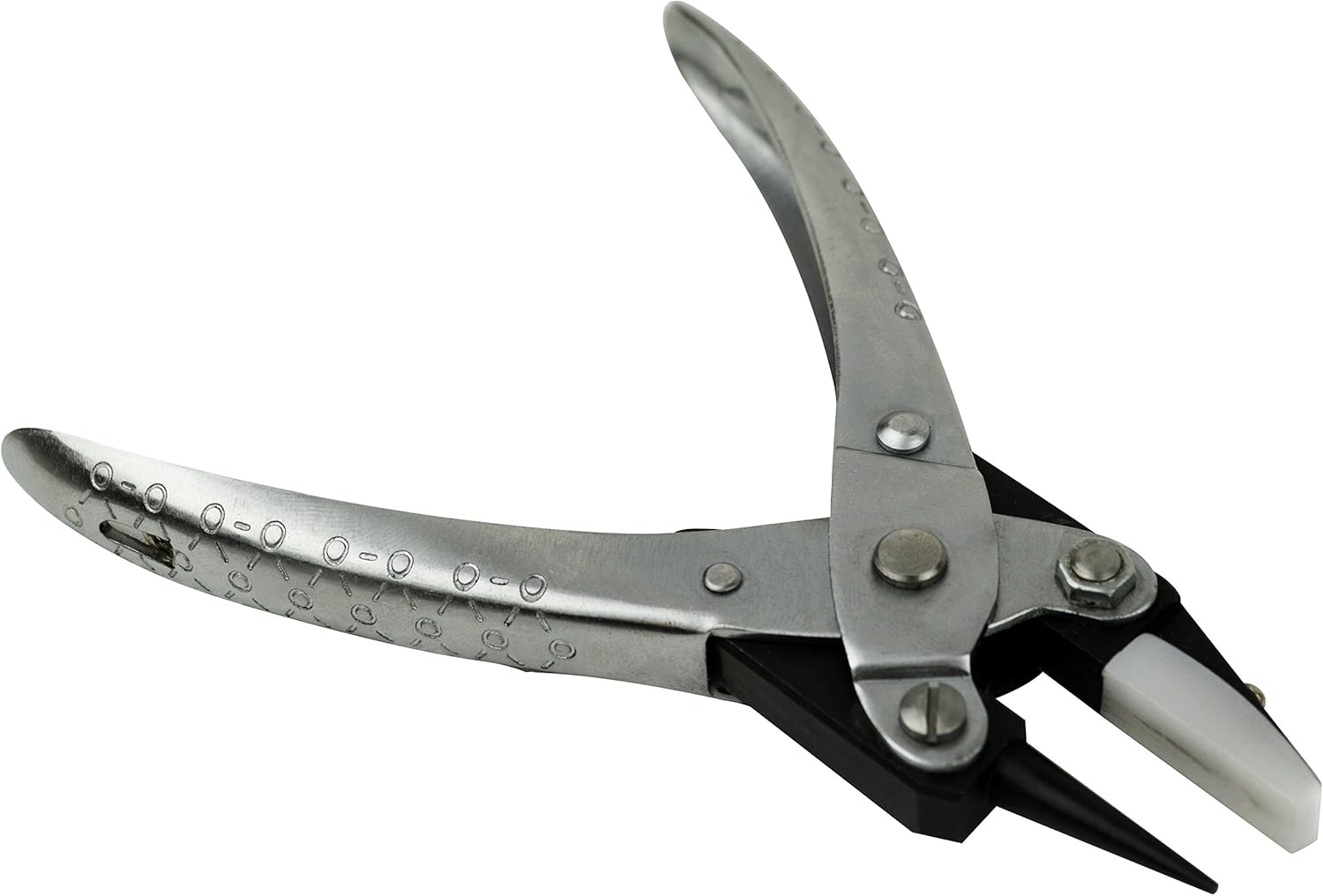 140 mm Flat and Round Nose Parallel Pliers w/Extra Nylon