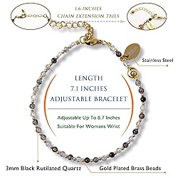 Morchic Natural Black Rutilated Quartz Gemstone