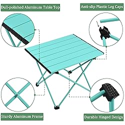 Grope Portable Camping Table with Aluminum Table