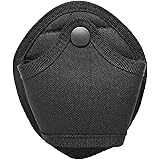 Handcuff Case, Nylon Open Top Handcuff Holder Pouch Fits Chain/Hinged Cuff (2 Pack)