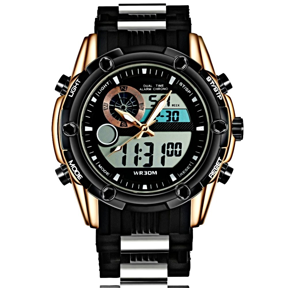 spyn analog digital watch