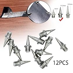 Aosekaa 12x Starting Block Spikes, Sprinter Pedals