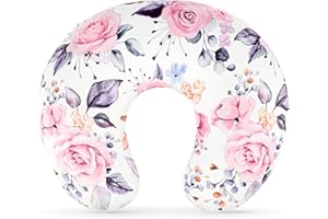Nursing Pillow Cover Breastfeeding Pillow Slipcover for Moms Soft Breathable Newborn Infant Feeding Pillow Covers for Baby Gi