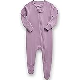 VAENAIT BABY Infant Toddler Boys Girls Footed One-Piece Sleep and Play Premium Modal Pajamas 1-2 Pieces