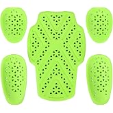 KEMIMOTO CE Level 2 Back Armor Protector Pad, CE 2 Elbow and Shoulder | Features：Lightweight,Breathable,Slow-rebound Absorb Shock丨Material：Polyurethane (PU)