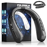 aimdty ChillGo Bladeless Neck Fan - 5200mAh Personal Portable Fan - Neck Air Conditioner - Cooling Wearable Fan Rechargeable 