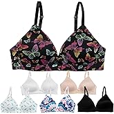 Alyce Ives Intimates Girls, Teens & Petite Women Lightly Padded A Cup Bra-6 Pack