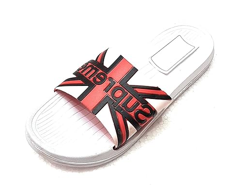 white slippers for boys