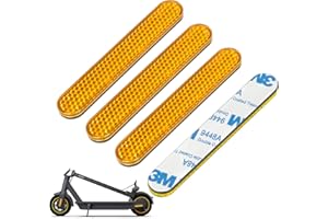 ulip Scooter Increases Reflective Strips Reflective Stickers Body Stickers Waterproof Plastic Cover Reflective Safety Stickers for Segway Ninebot Max G30 Electric Scooter