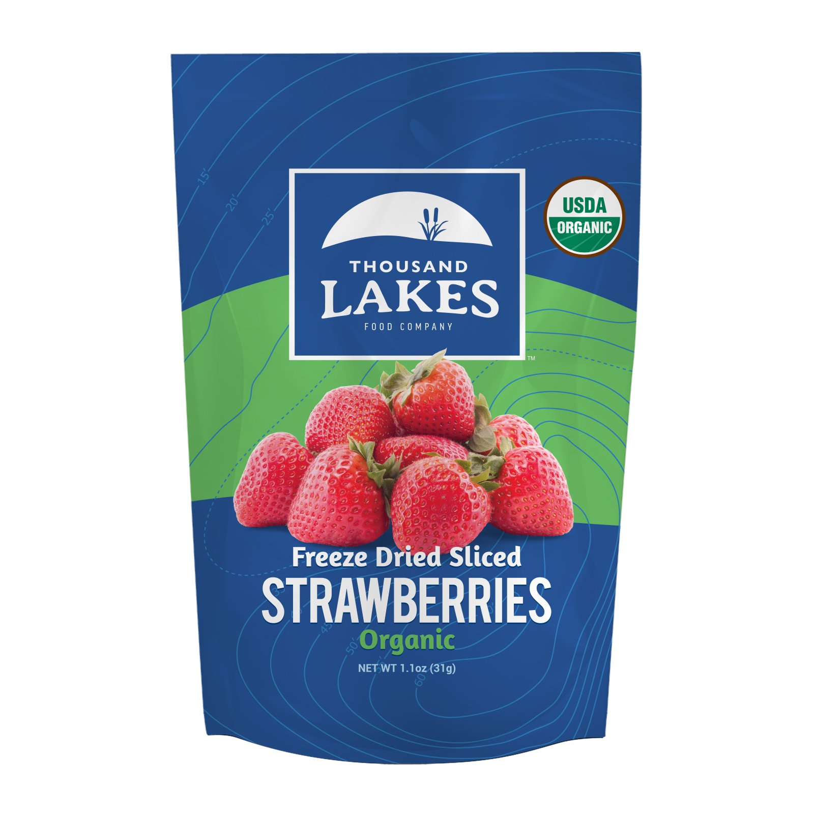 Thousand Lakes Freeze Dried Fruit and Vegetable Snacks