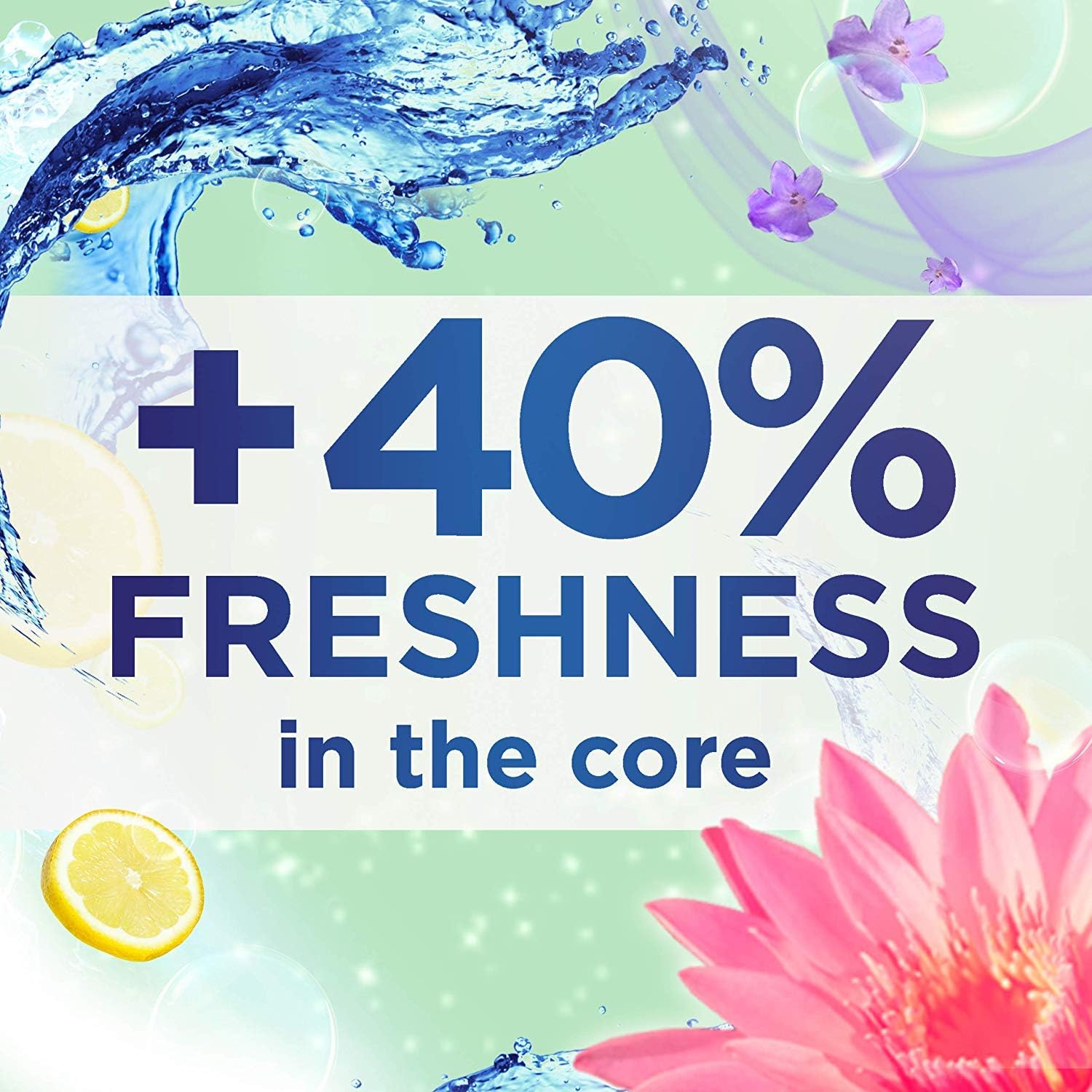 Bloo Power Active Toilet Rim Block Fresh Flowers, with Anti-Limescale, Cleaning Foam, Dirt Protection and Extra Freshness - Image 5
