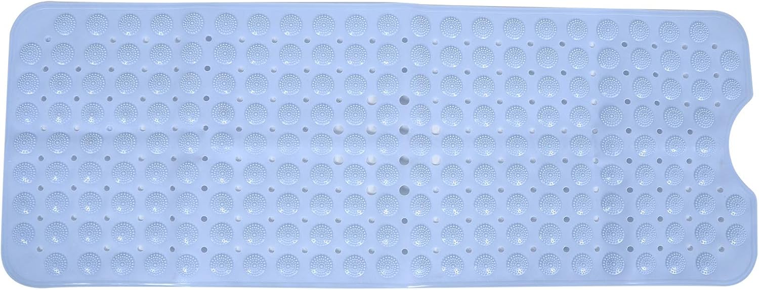 Yosoo Shower Stall Mat, Bath Tub Mats Shower Bath Mat Suction Cup Non‑Slip Bathroom Mat Safety Massage Pad for Bathroom Shower Floors: Home & Kitchen