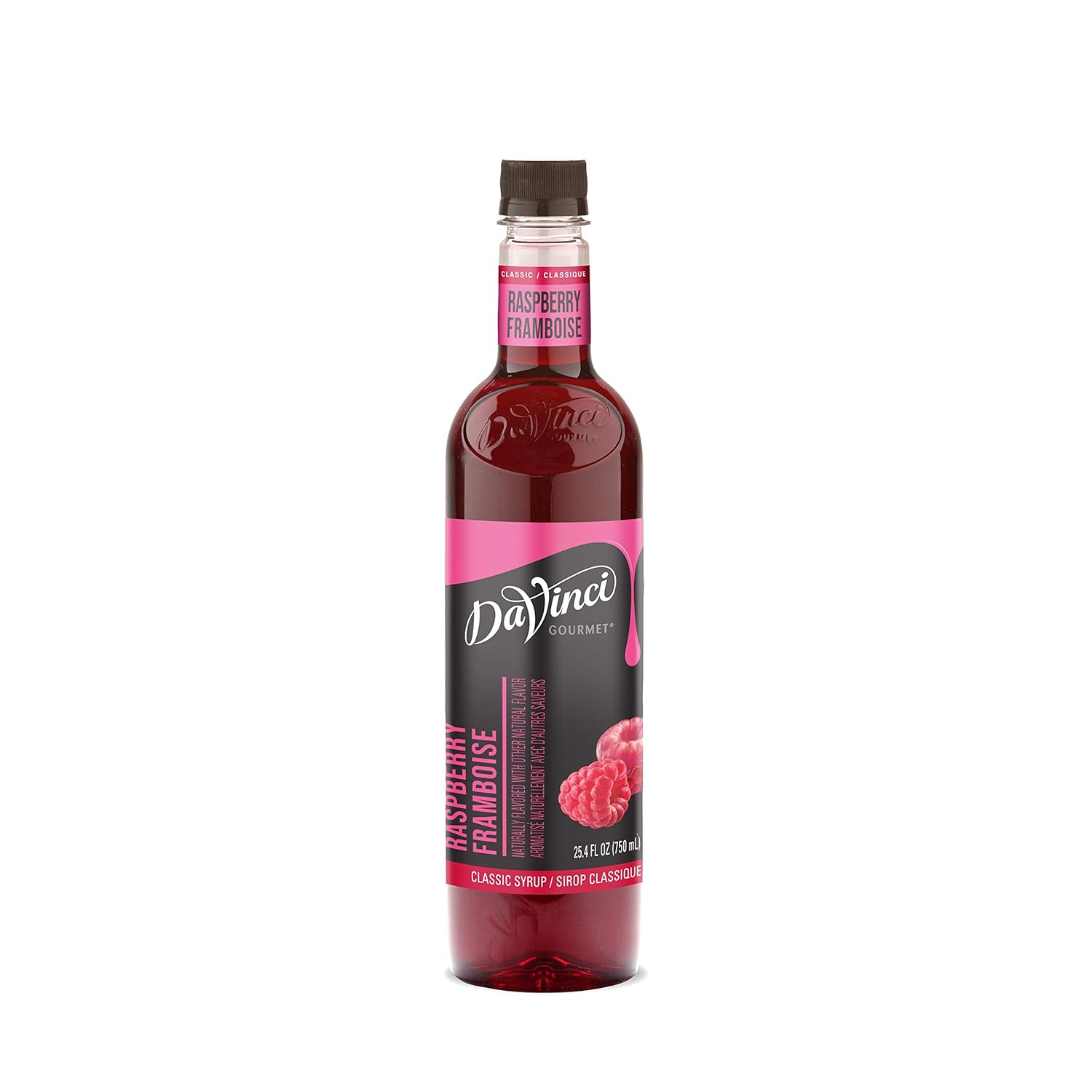 DaVinci Gourmet Raspberry Syrup, 4 Count